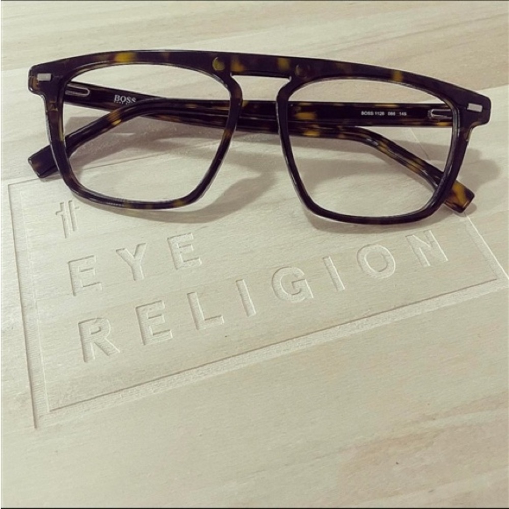 Hugo Boss 1128 Men's Tortoise Shell Glasses